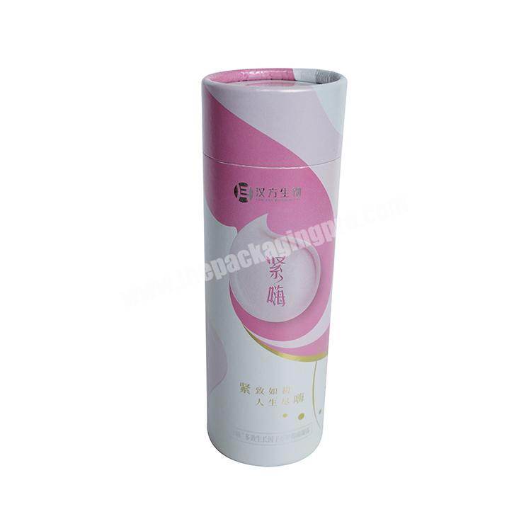 New Design Round Packaging Cylinder Paperboard Circle Paper Box with High Quality