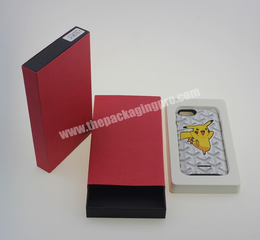 Paper packaging sleeve for custom Phone Shell Gift Box Packaging