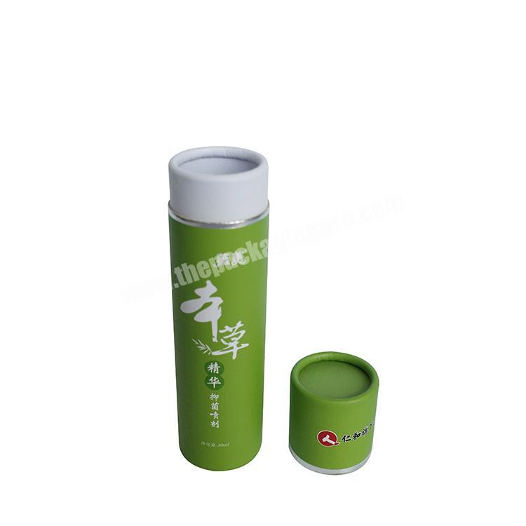 Recycled Round Packaging Cylinder Paperboard Circle Paper Box with Custom Logo