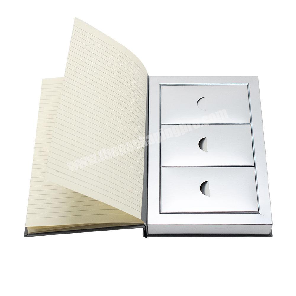Tea Gift Box Chinese Tea Packaging Book Shaped Magnet Luxury Design Cardboard Paper Boxes