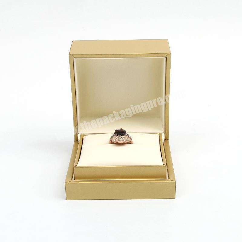 Varnish jewellery packaging Necklace ring boxes for jewelry packing factory