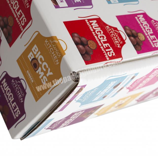 Wholesale Foldable Flip Top Apparel Packing Box Custom Logo Corrugated Paper Clothing Shipping Box Printing