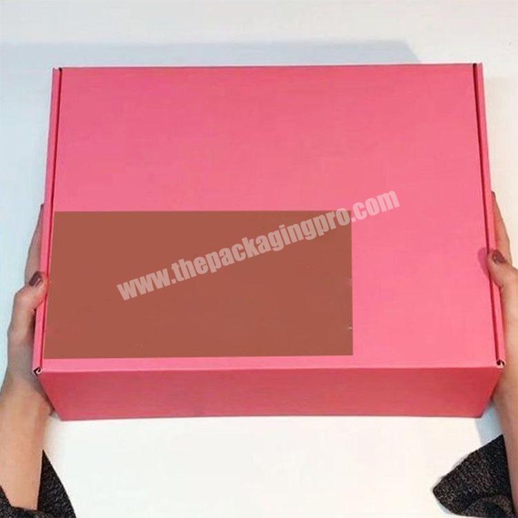 Wholesale High Quality Custom Logo Color Printing mailer Shipping Corrugated Paper Gift Box manufacturer