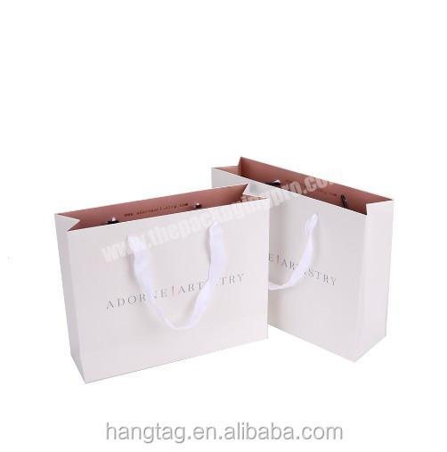 Custom Gift  Paper Shopping Bag Clothing Packing