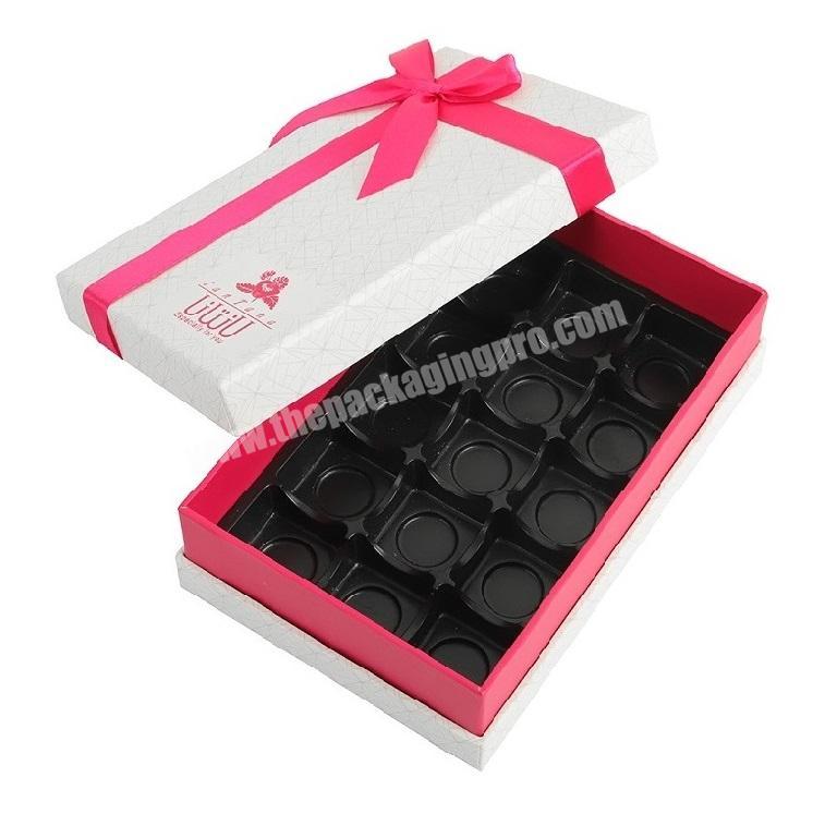 Best Sale Gift Eco Customized Drawer Pink Candy Box Color Chocolate Box