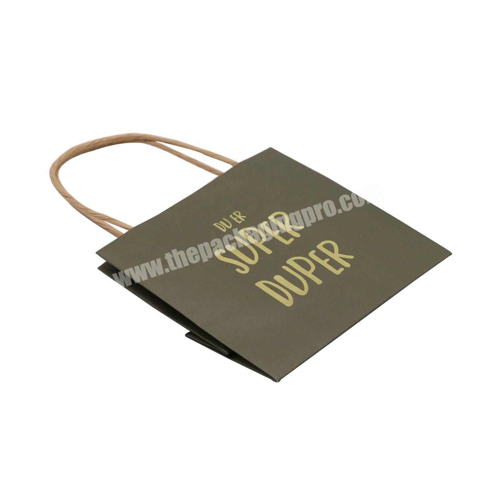 Personalized Wedding Reception Bags - Kraft Paper Bags