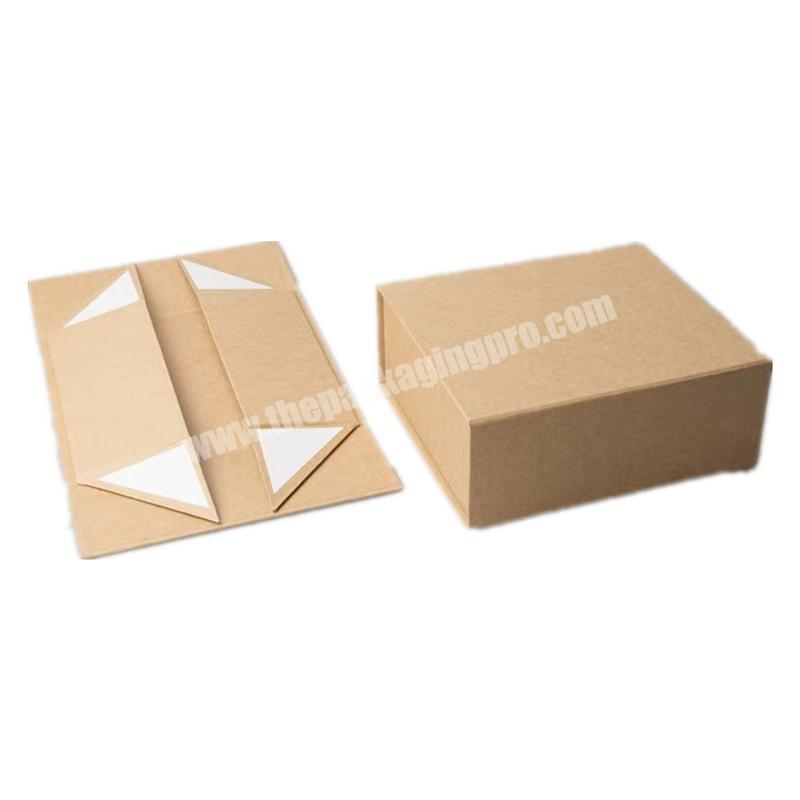 Craft wholesale custom flat pack wig hair extension magnetic packaging luxury gift box