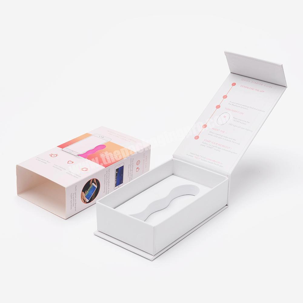 Custom Book Shape Magnetic Closure Electronic Gaming Phone Holder Retailing Displaying Presentation Gift Paper Packaging Box