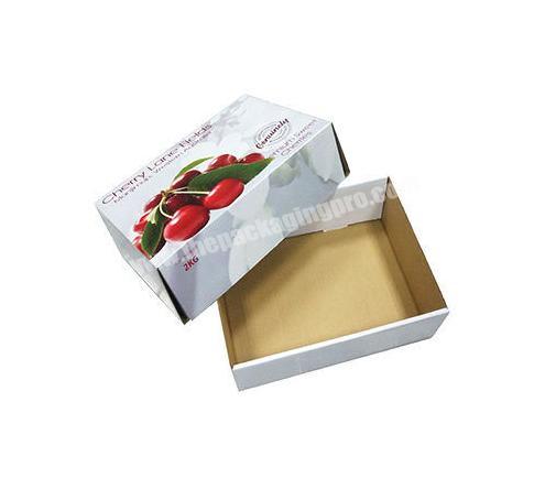 Custom Corrugated Cardboard Fruit Packing Paper Carton  Boxes