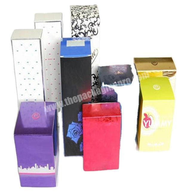 Custom Lipstick Cosmetics Folding Carton Paper Box Drawer Boxes