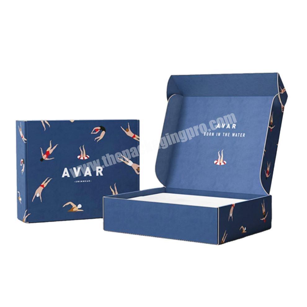 Custom Logo Foldable Christmas Gift Printed Mailer Shipping Apparel Gift Box Packaging Gift Customized Paperboard Rectangle