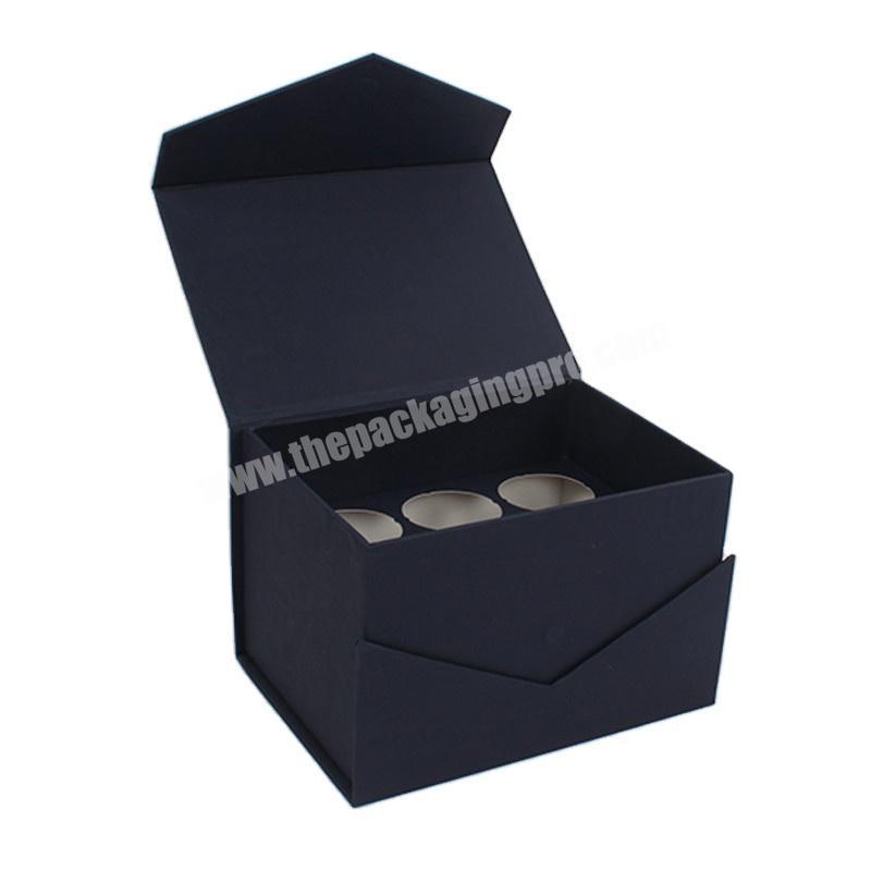 Custom Logo Printed Empty Foldable Strong Magnetic Luxury Gift Box