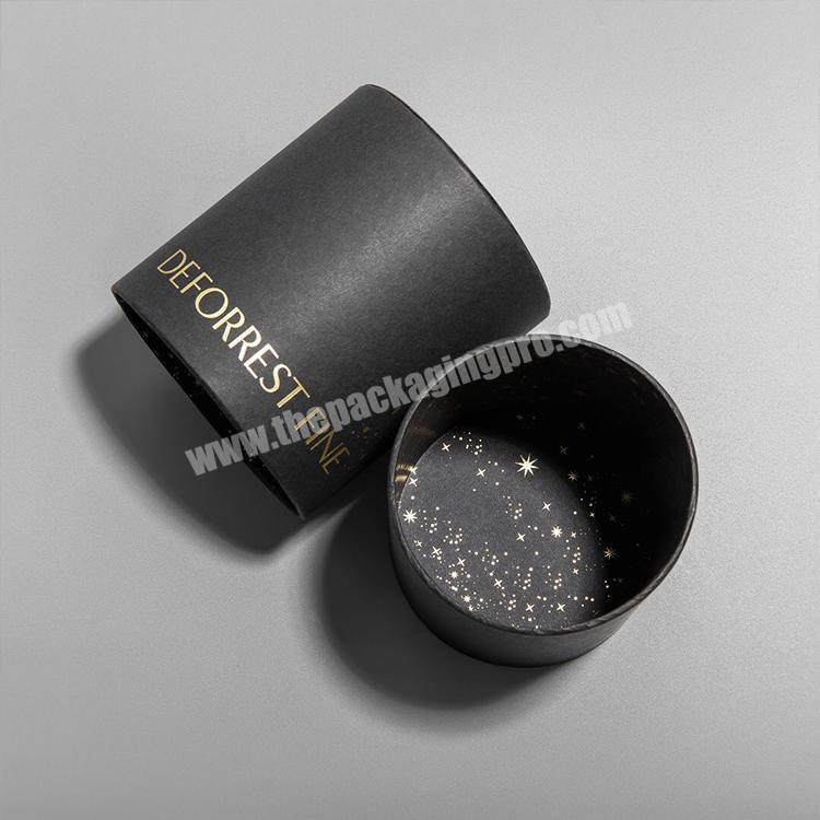 Custom Luxury Biodegradable Function Cosmetic Perfume Tubes Bottle With Round Gift Box Packaging Solution