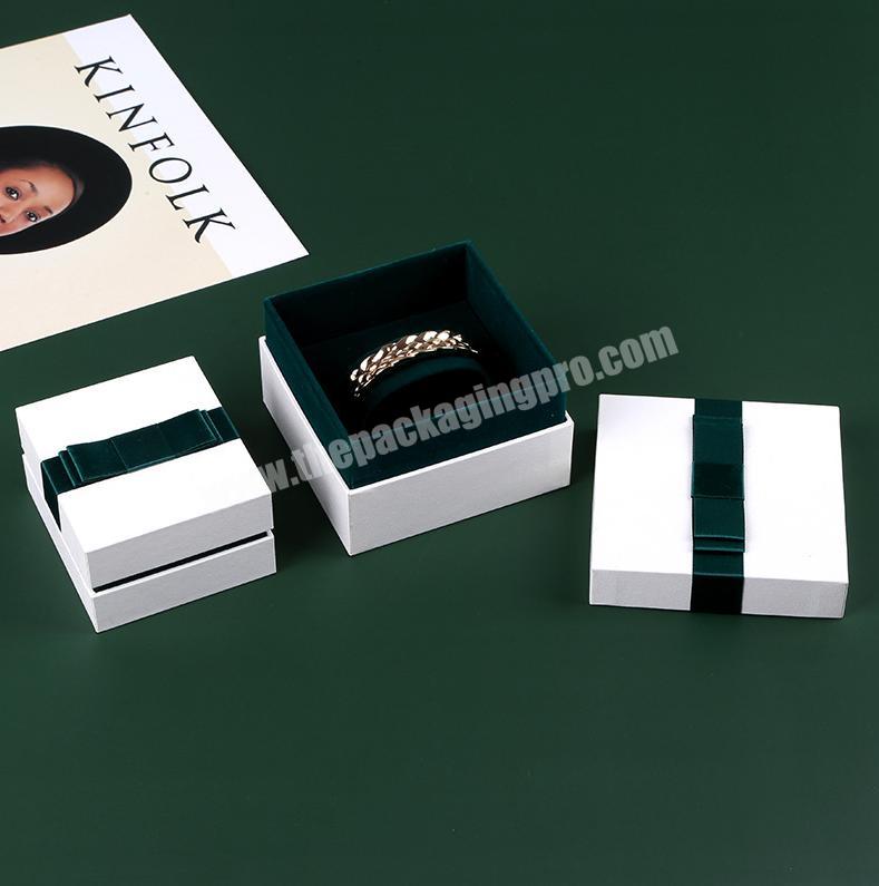 Custom Luxury Elegant Jewelry Box with Foam Insert
