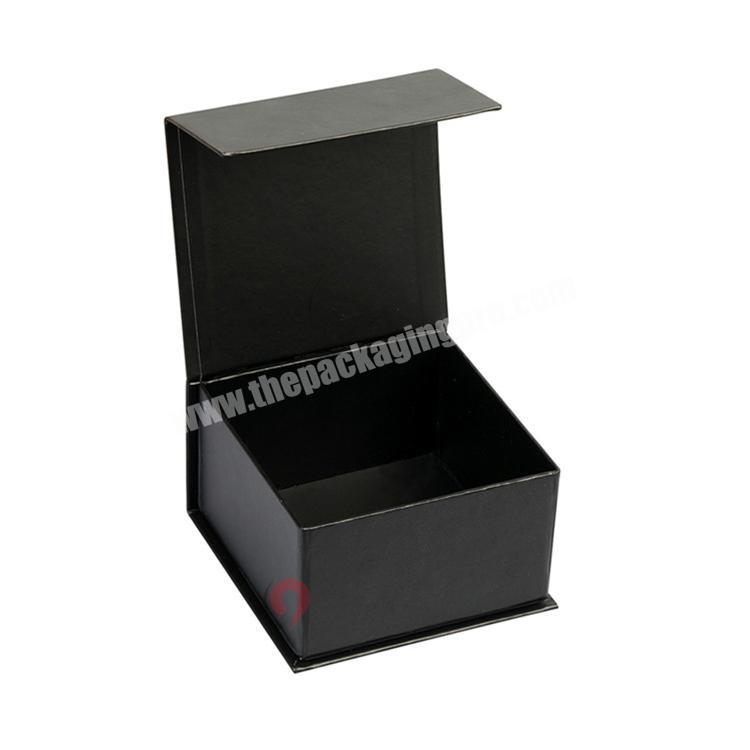 Custom Luxury Matte Black Foldable Baseball Hat Box