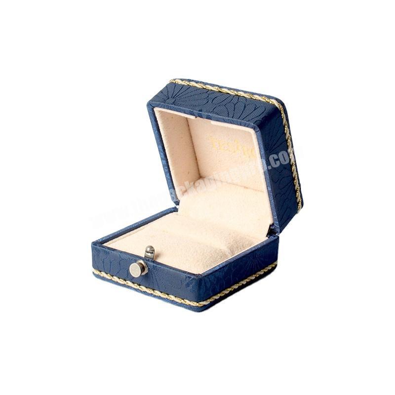 Custom Luxury Paper Packaging Jewelry Gift Box For Ring And Necklace