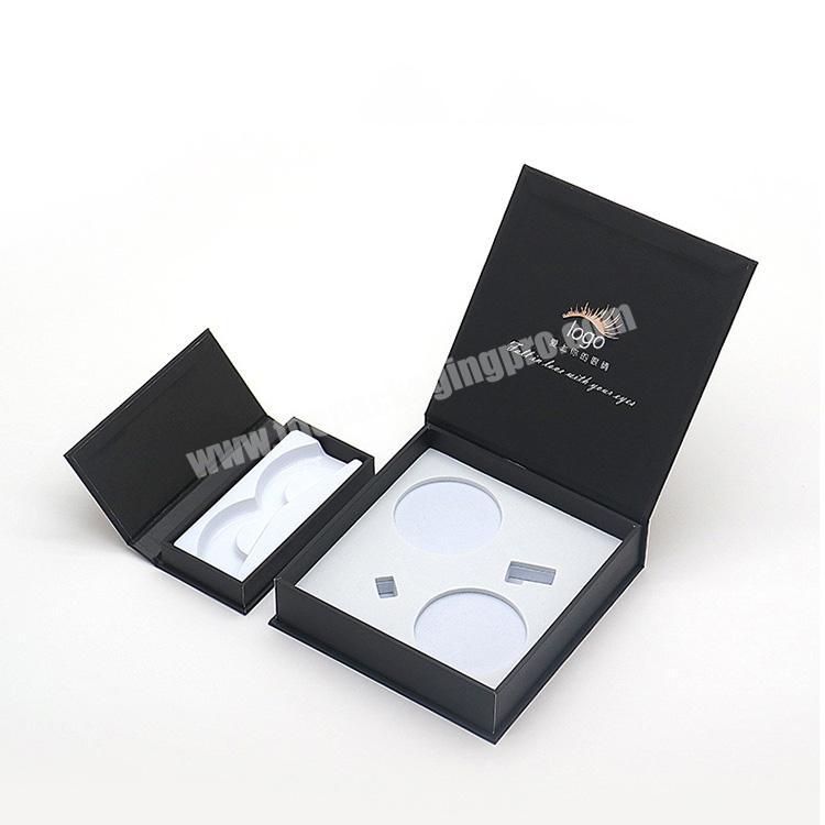 Custom Luxury Recyalbe Biodegradable Paperboard Paper Eye Shadow Palette Eyelashes Cosmetic Packaging Boxes