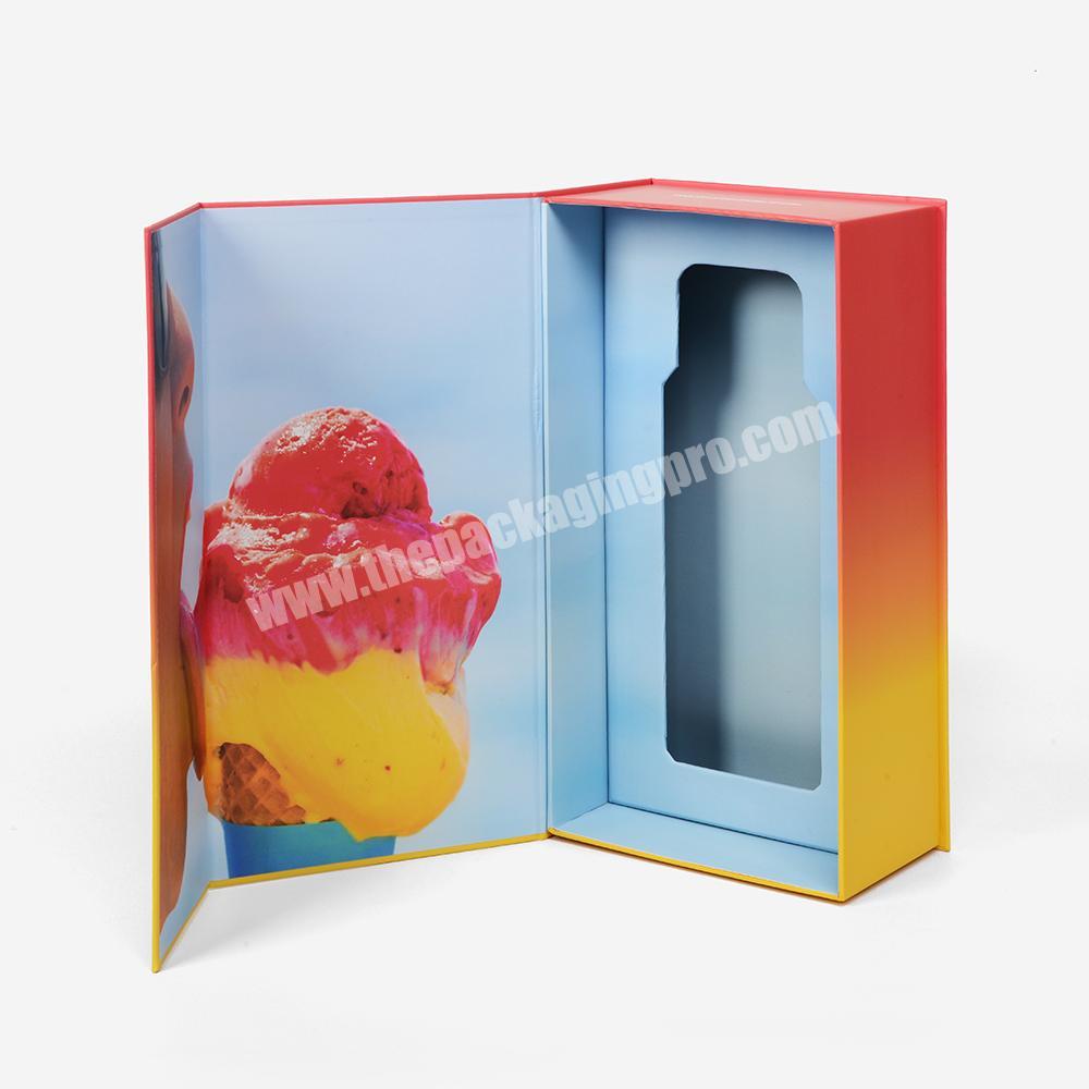 Custom Made Luxury Packaging Rigid Cardboard Liquor Set Boxes Champagne Wine Bottles Glass Paper Gift Box
