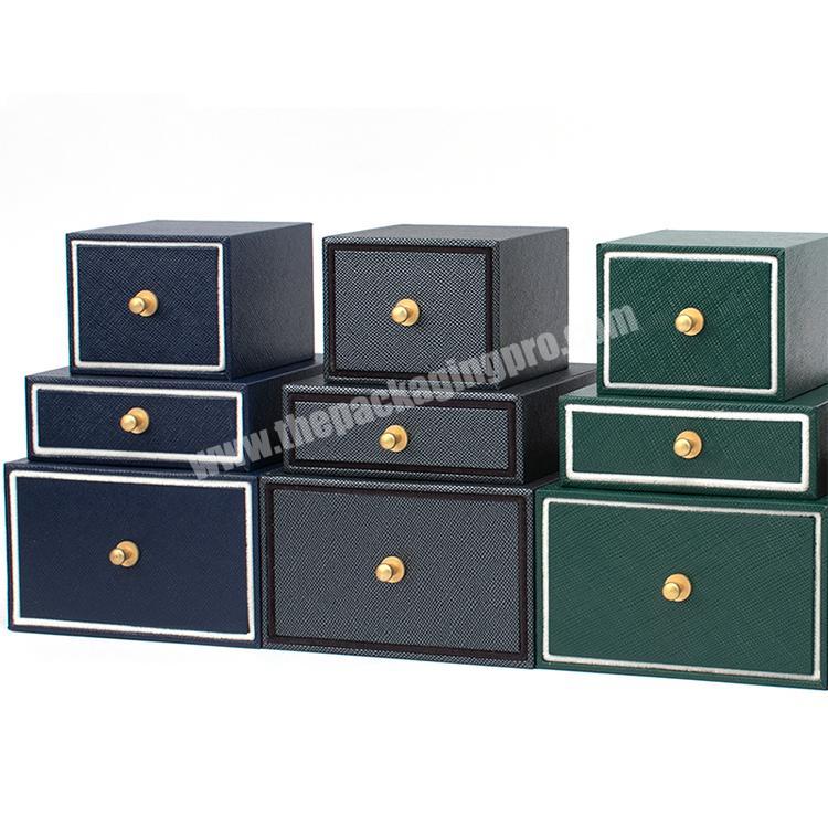 Custom Package Design Paper Sliding Drawer Box Jewelry Gift Packaging Boxes with Logo for Women