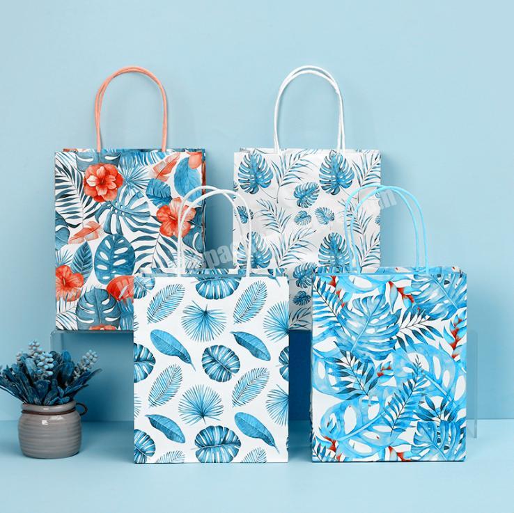 Custom Printed Colorful Kraft Paper Bag for Gift Packaging