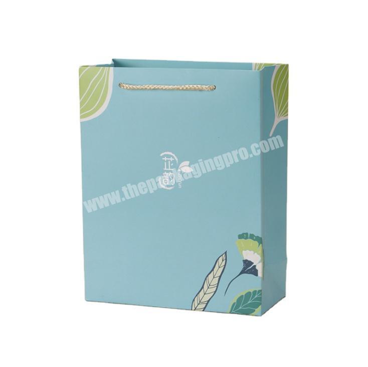 Custom Printed Colorful Paper Bag for Tea Packaging