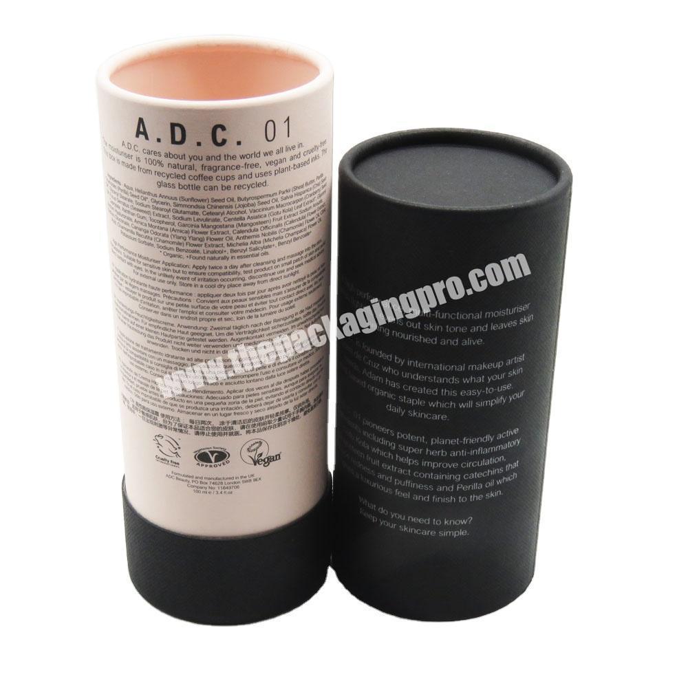 Custom Printed Round Cylinder Gift Paper Box Packaging for Cosmetics Perfume Paperboard Cardboard Tube
