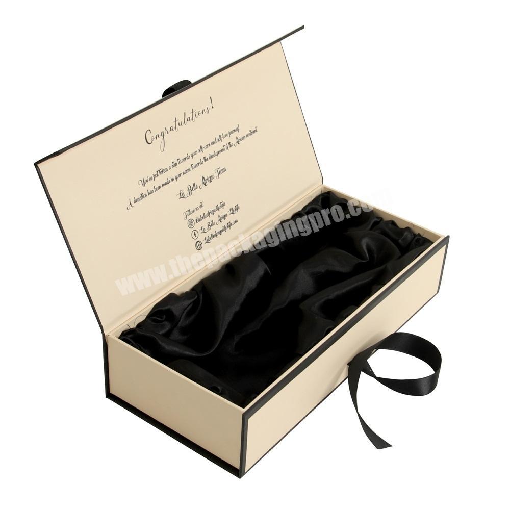 Custom Printing Eco Cosmetic Magnetic Kraft Packaging Package Paper Gift Box