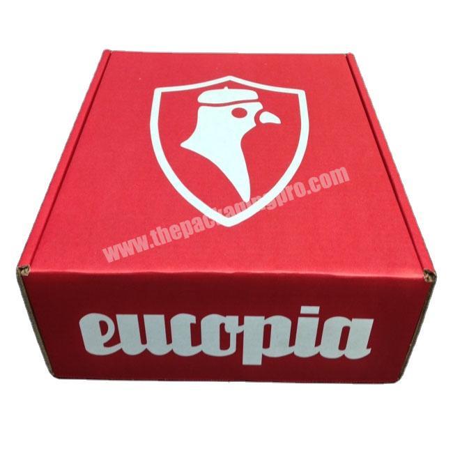 Custom Recyclable printable Corrugated Cardboard packaging box mailing box  for  packing box