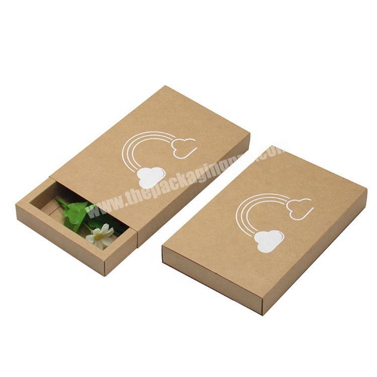Custom Slide Drawer Paper Gift Box For Tea