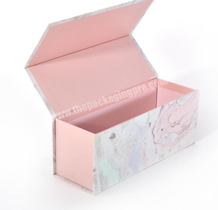 Custom Unique Marble Texture Jewelry Bracelet Paper Box