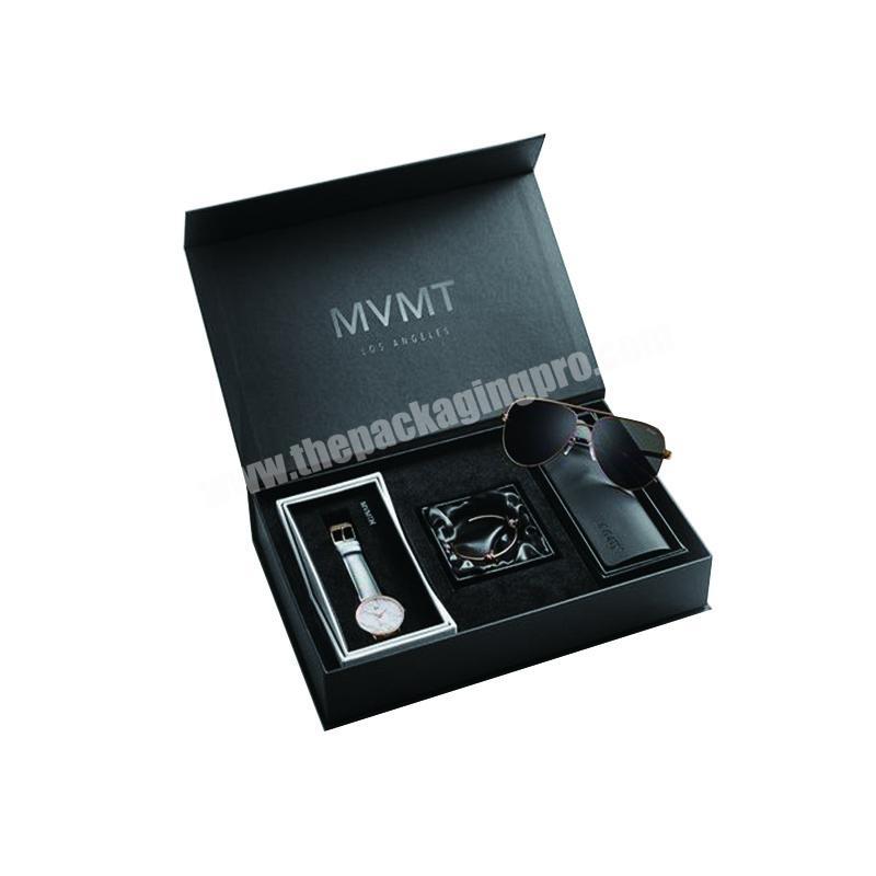 Custom logo creative packaging luxury paper gift packaging watch box cases