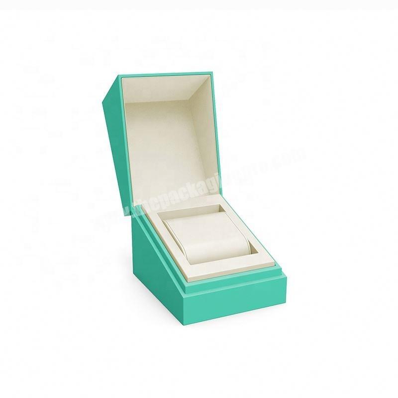 Custom logo luxury gift paper packaging travel watch box