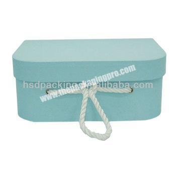 Custom paper suitcase box design mini gift suitcases box wholesale