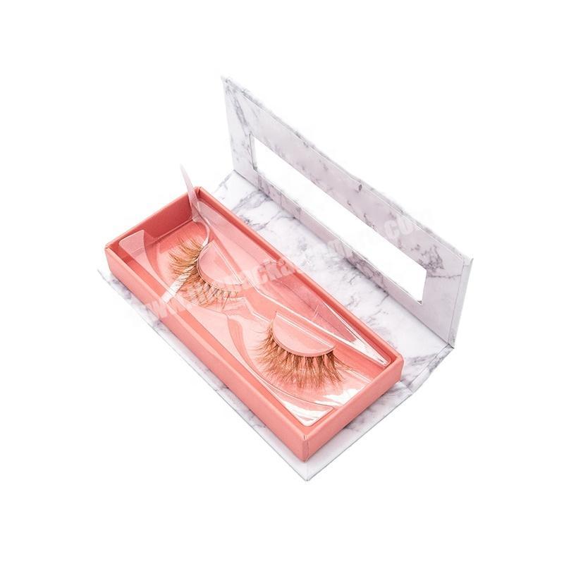 Customize creative design carton paper cosmetics gift mailer box luxury magnet eyelash press on nail jewelry packaging boxes