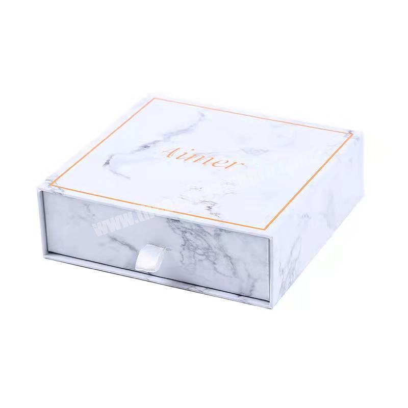 Customized Printing Your Brand Logo Recycled Gift Box Luxury Cardboard Drawer Box Belts Packaging