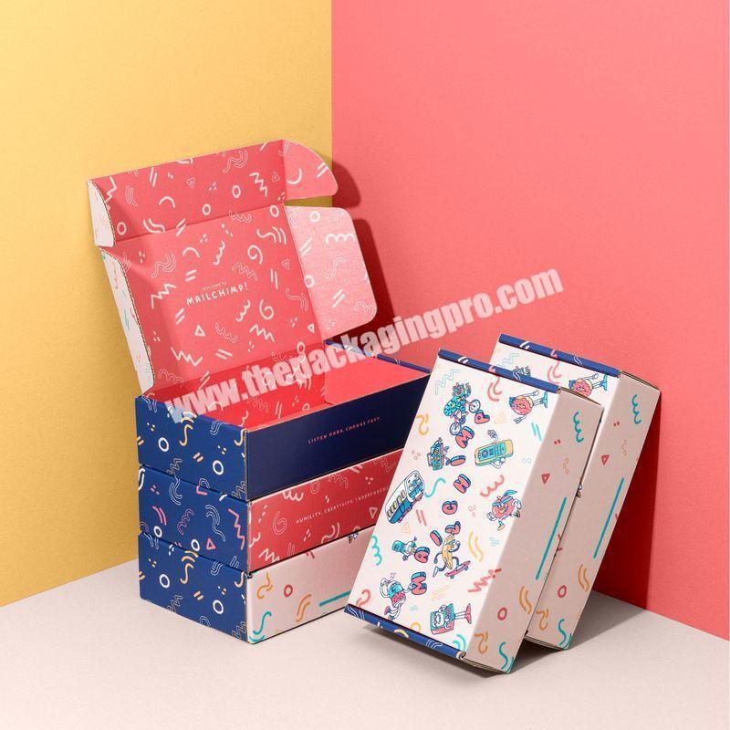 Dongguan custom logo airplane toy shipping mailer boxes boxycharm subcription box package for beauty tools