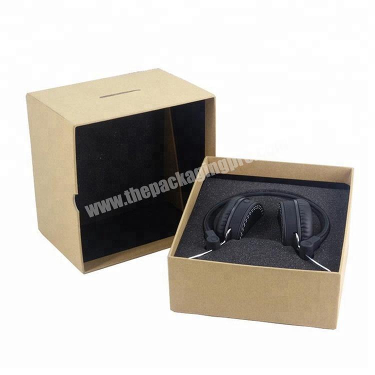 Electronic Product Kraft Paper Packaging Boxes with Insert