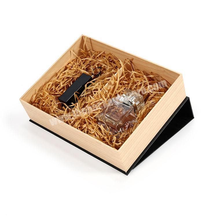 Factory Hot Sales Magnetic Wood Gift Box Perfume Can Be Placed