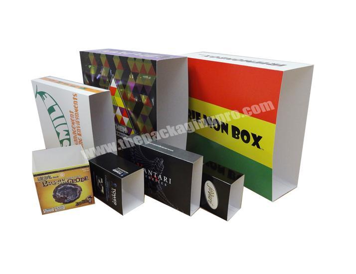 Factory Made High Quality Custom Printed Band Sleeve Boxes Sleeve Folding Cartons