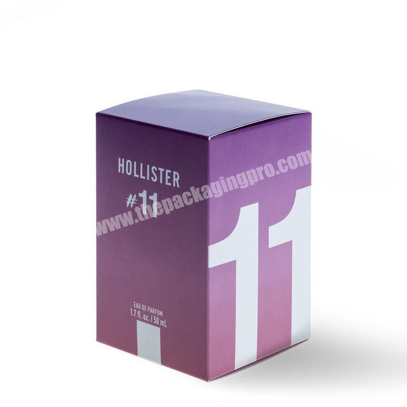 Factory Made High Quality Custom Printed Box for Perfume Bottle Folding Cartons