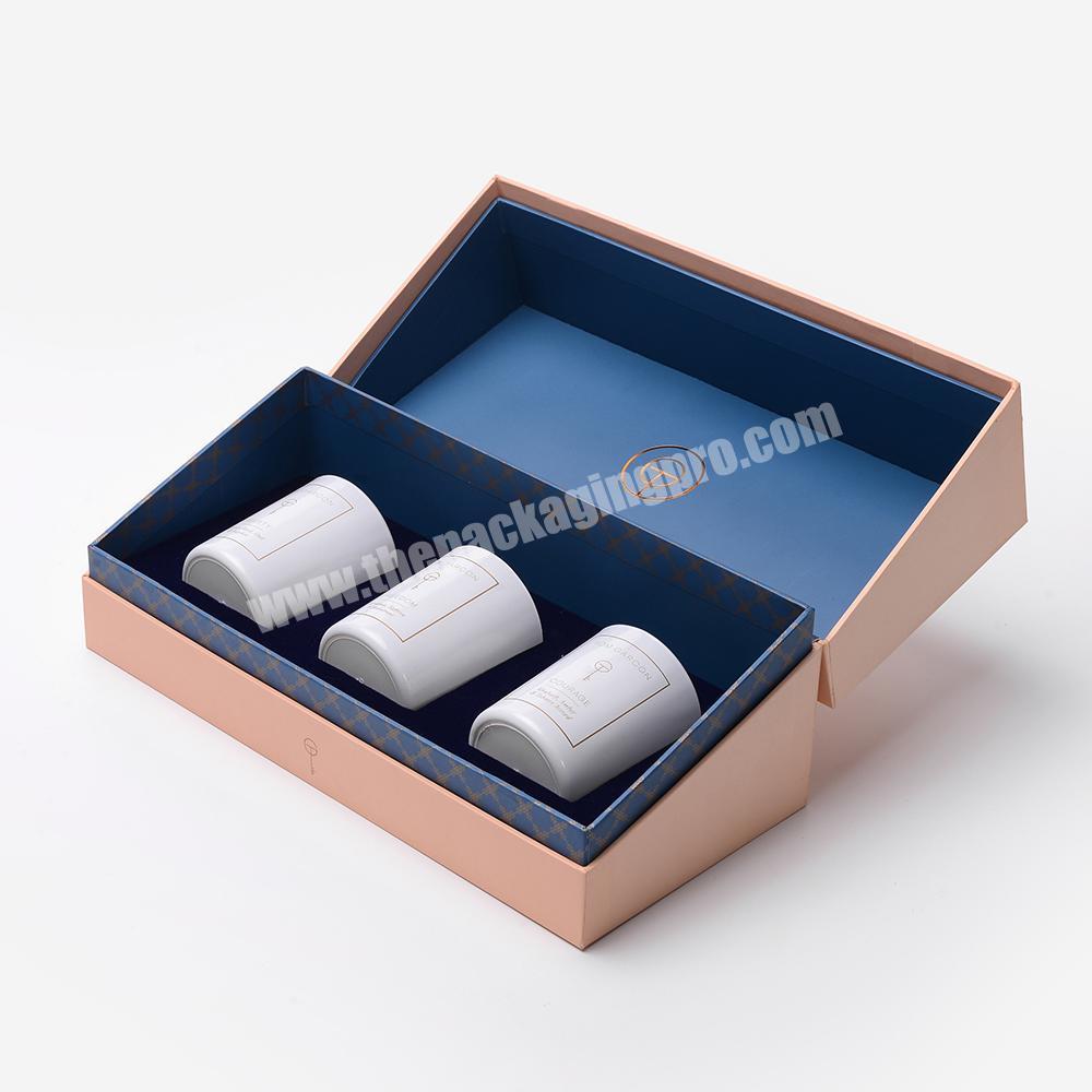 Factory Manufacture ECO Friendly Packaging Custom Cardboard Scented Candles Gift Box