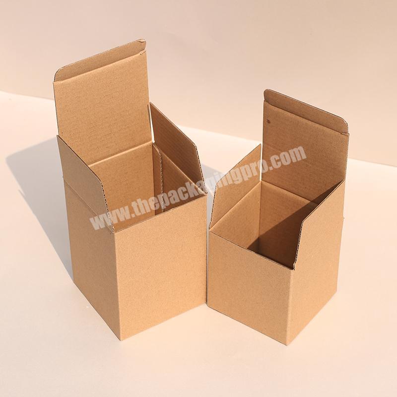 Factory price jar craft corrugated rigid honey package boxes custom folded jar box