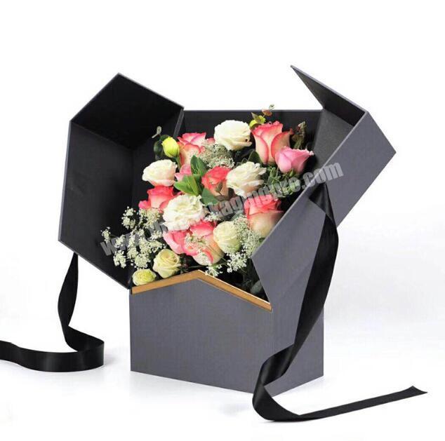 Fancy Christmas Custom products luxury flower box rectangular florist gift flower box