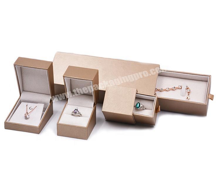 Gift Jewelry Necklace Packaging Boxes Paper For Luxury With Case Wedding Small Rings Set Jewellery Custom Earring And Ring Box