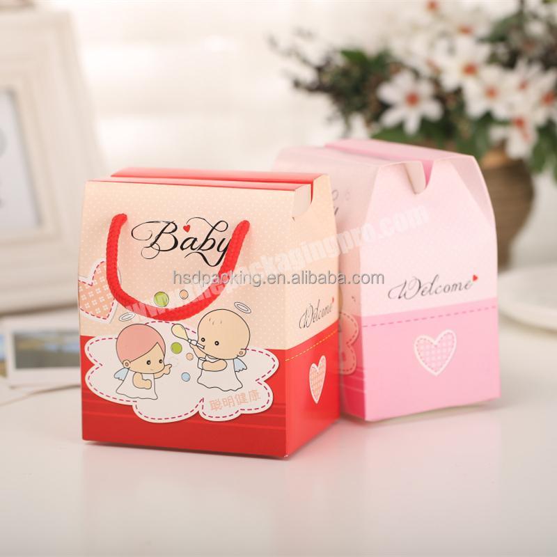 Guangzhou Packaging Factory Custom Cardboard Paper Gift Box, gift boxes for baby clothes