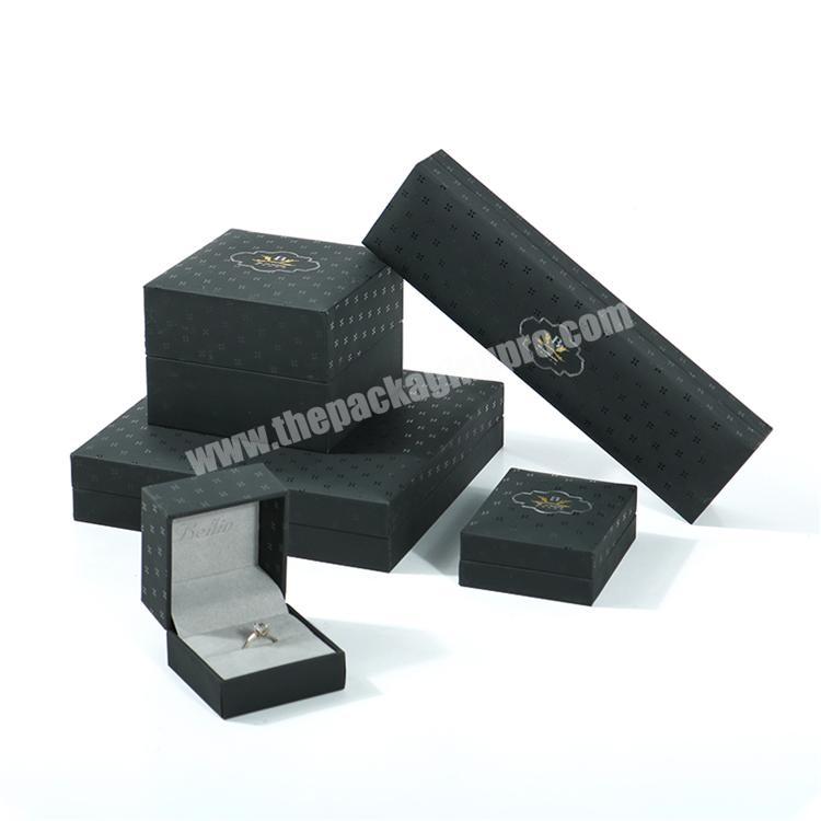 High Quality  Custom Jewelry Packaging Box Velvet With Logo
