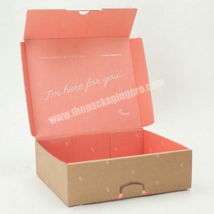 High quality Custom Printed Corrugated Box With Printing Inside and Outside
