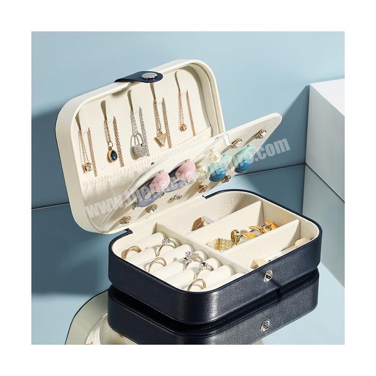 Hot Sale Factory Direct Travel Jewelry Organizer Storage For Ring Earring Necklace Gift Packaging
