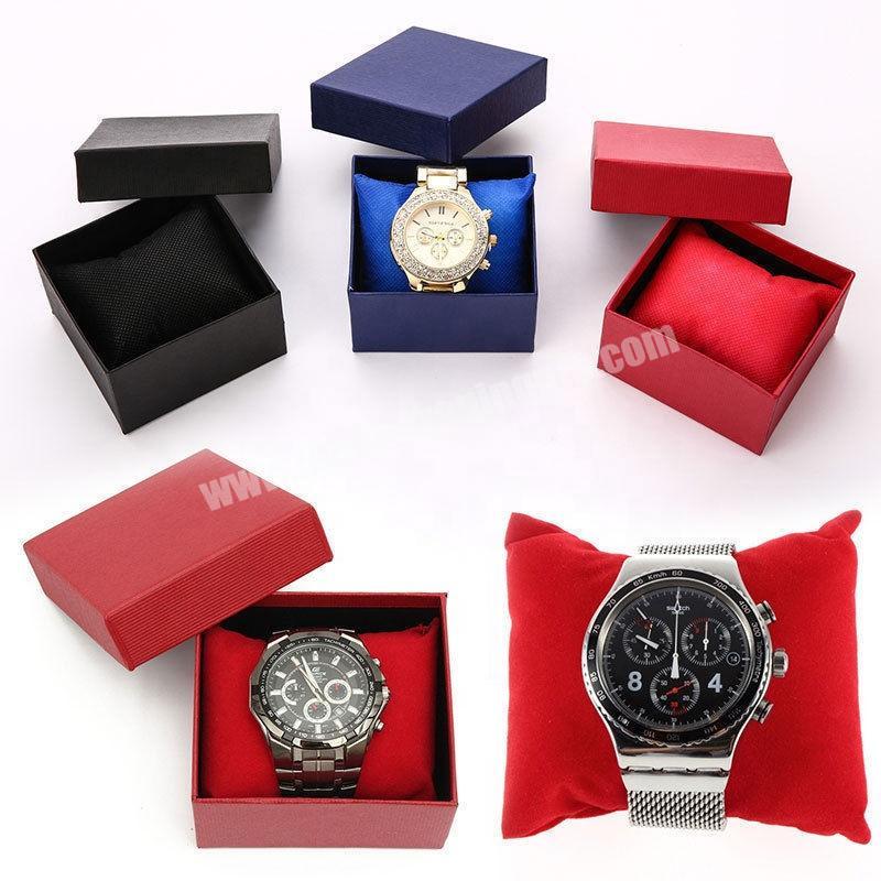 Hot sale custom logo A variety of square colors can be customized high-end atmosphere watch box