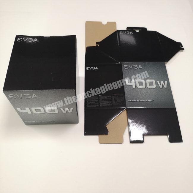 Hot sales  printable  folding packaging box paper packaging with custom logo